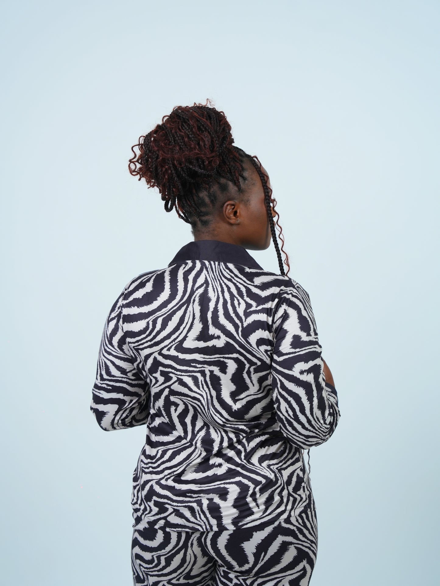 Elegant leopard print pajama