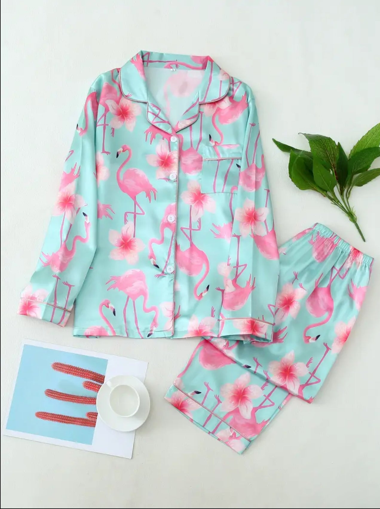 Long sleeved autumn pajama set