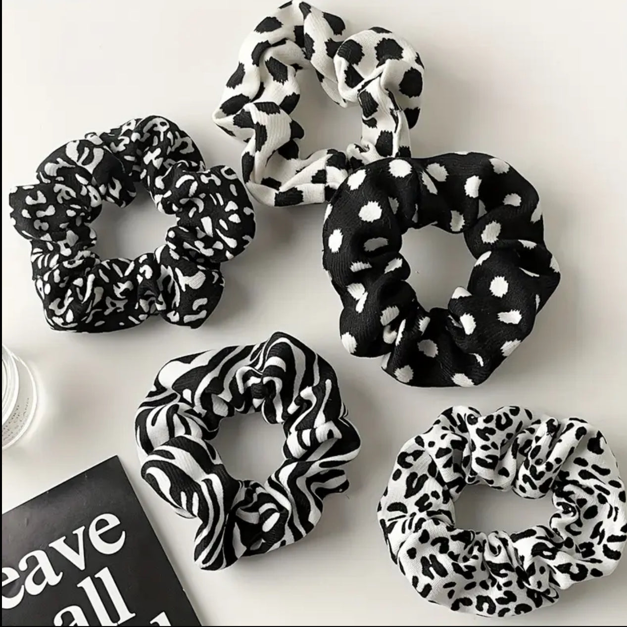 Satin silky hair ties