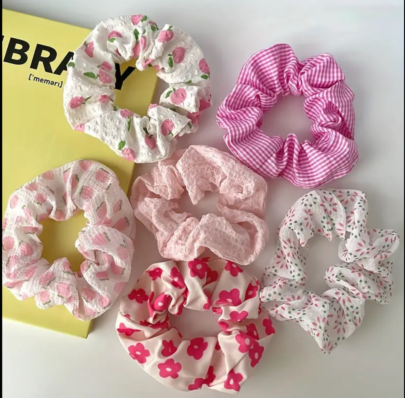 Satin silky hair ties